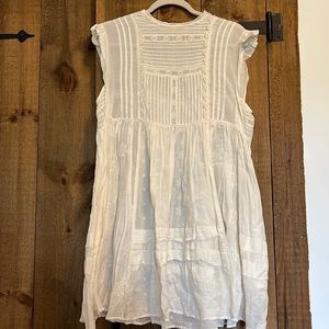 Free people nobody like you embroidered dress